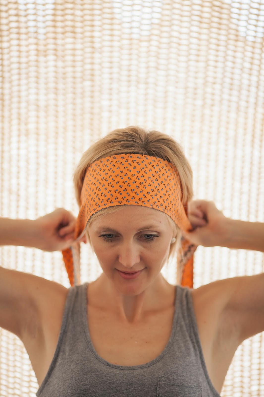 Boho head wrap for online short hair